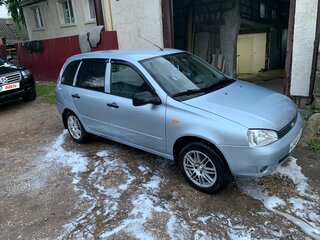 2012 Lada (ВАЗ) Kalina I, голубой, 400000 рублей, вид 2