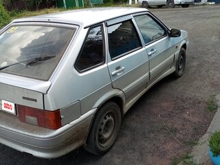 2007 Lada (ВАЗ) 2114, серебристый, 190000 рублей, вид 4