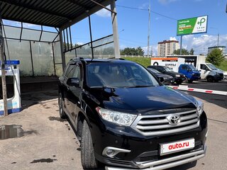 2011 Toyota Highlander II (XU40) Рестайлинг, чёрный, 1400000 рублей, вид 3