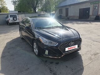 2019 Hyundai Sonata VII (LF) Рестайлинг, чёрный, 1900000 рублей, вид 4