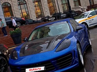 2010 Porsche Panamera Turbo I, синий, 2500000 рублей, вид 2