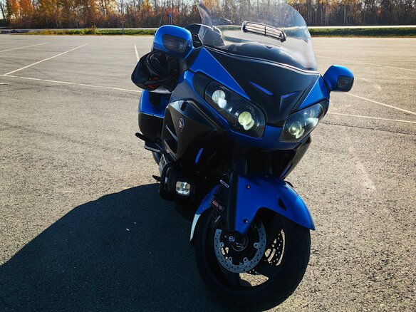 2017 Honda GL 1800 Gold Wing, синий, 2000000 рублей - вид 12