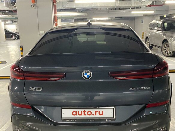 2020 BMW X6 30d III (G06), серебристый - вид 2