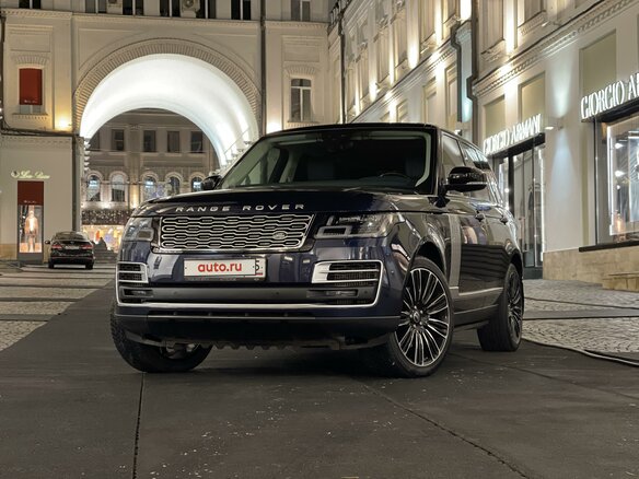 2018 Land Rover Range Rover IV Рестайлинг, синий - вид 15