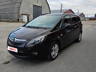 2012 Opel Zafira C, коричневый, 1120000 рублей, вид 1