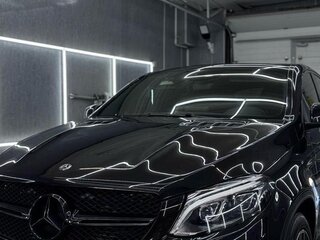 2018 Mercedes-Benz GLE Coupe 350 d I (C292), чёрный, 4300000 рублей, вид 2