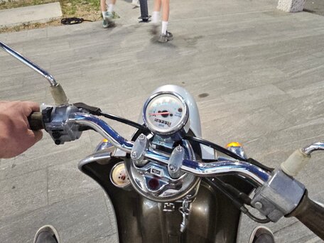 2007 Yamaha Vino 50, коричневый, 230000 рублей, вид 2