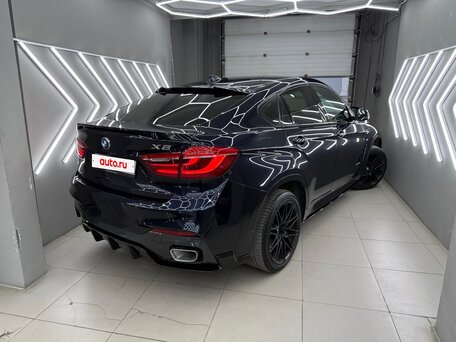 2019 BMW X6 30d II (F16), чёрный, 5000000 рублей, вид 4