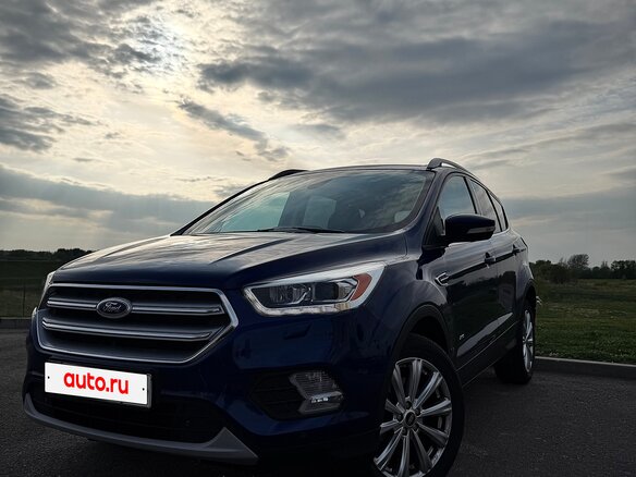 2016 Ford Kuga II Рестайлинг, синий, 1890000 рублей - вид 9