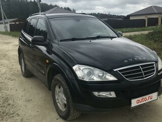 2008 SsangYong Kyron I Рестайлинг, чёрный, 630000 рублей, вид 2