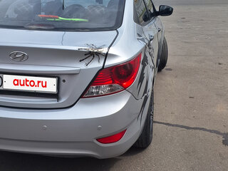2014 Hyundai Solaris I, серебристый, 590000 рублей, вид 3