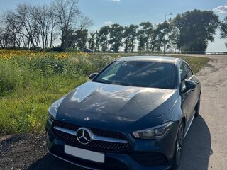 2021 Mercedes-Benz CLA 200 II (C118, X118), синий, 3350000 рублей, вид 4