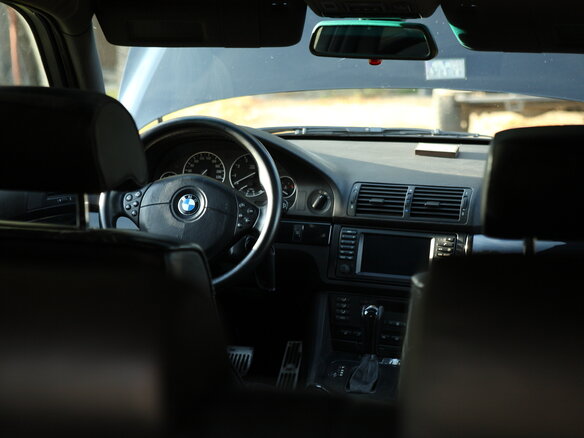 2001 BMW 5 серии 540i IV (E39) Рестайлинг, чёрный - вид 10
