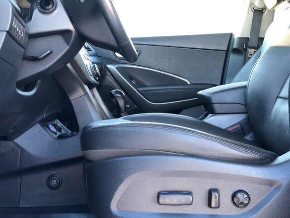 2017 Hyundai Santa Fe III Рестайлинг, чёрный - вид 26