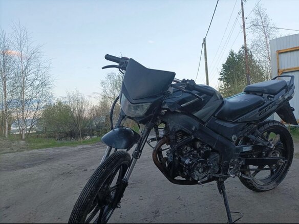 2013 Motoland CBR150, чёрный, 65000 рублей