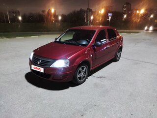 2010 Renault Logan I Рестайлинг, красный, 315000 рублей, вид 1
