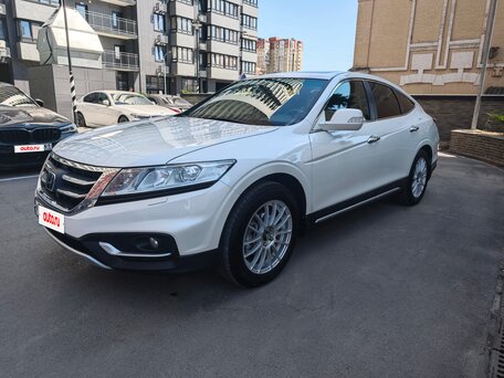 2014 Honda Crosstour I Рестайлинг, белый, 1600000 рублей, вид 1