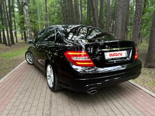 2011 Mercedes-Benz C-Класс 180 BlueEFFICIENCY III (W204) Рестайлинг, чёрный, 1459999 рублей, вид 4