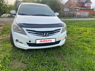 2016 Hyundai Solaris I Рестайлинг, белый, 590000 рублей, вид 1