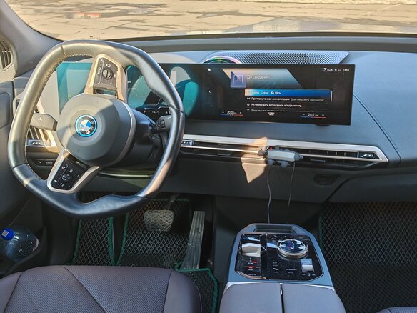 2022 BMW iX xDrive40 I (I20), голубой, 6500000 рублей - вид 7