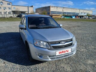 2015 Lada (ВАЗ) Granta I, серебристый, 570000 рублей, вид 1