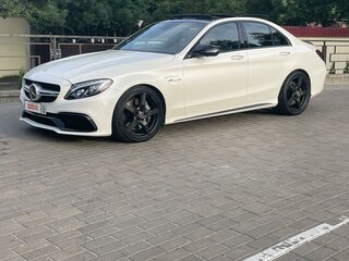 2016 Mercedes-Benz C-Класс AMG 63 AMG IV (W205), белый, 4000000 рублей, вид 1