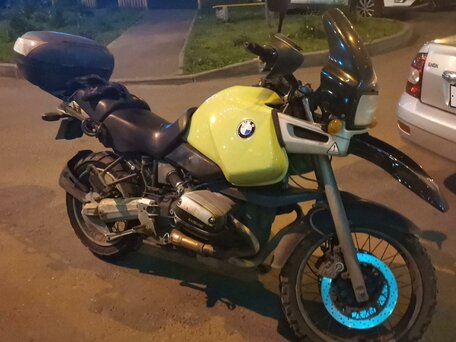 1996 BMW R 1100 GS, жёлтый, 310000 рублей, вид 1