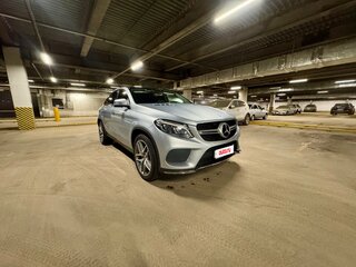 2017 Mercedes-Benz GLE Coupe 400 I (C292), серебристый, 4700000 рублей, вид 4