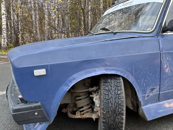 2007 Lada (ВАЗ) 2107, синий, 175000 рублей - вид 16