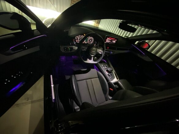 2018 Audi A4 ultra V (B9), чёрный, 2490000 рублей - вид 6