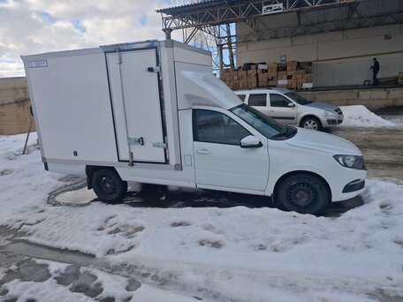 2024 LADA (ВАЗ) Granta, белый, 1750000 рублей, вид 3