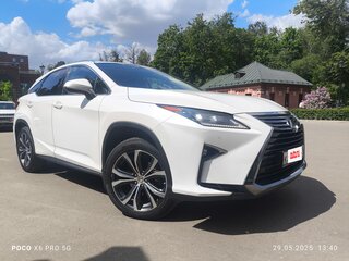2017 Lexus RX 200t IV, белый, 3774444 рублей, вид 4