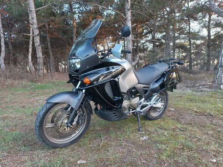 1999 Honda XL1000V Varadero, чёрный, 497000 рублей, вид 1