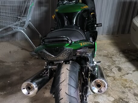2008 Kawasaki ZZR 1400, зелёный, 600000 рублей, вид 3