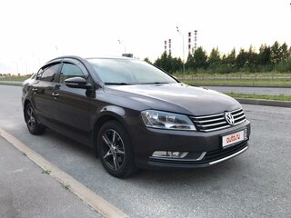 2011 Volkswagen Passat B7, чёрный, 950000 рублей, вид 3