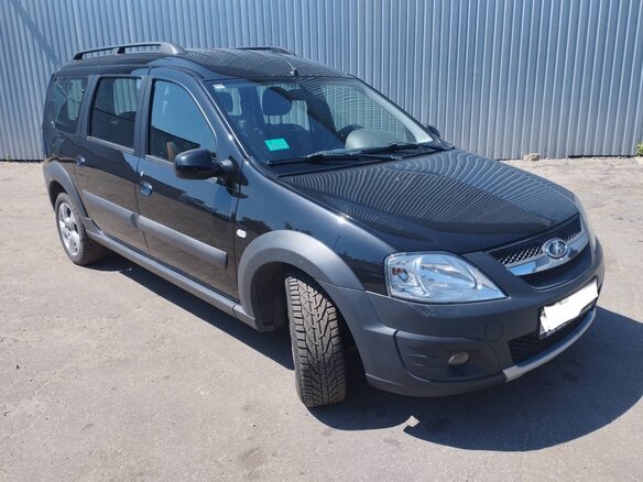 2019 Lada (ВАЗ) Largus Cross I, чёрный, 1100000 рублей - вид 1