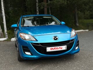 2010 Mazda 3 II (BL), голубой, 1100000 рублей, вид 1