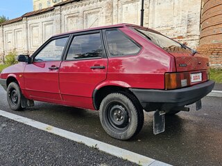 1990 Lada (ВАЗ) 2109, красный, 110000 рублей, вид 2
