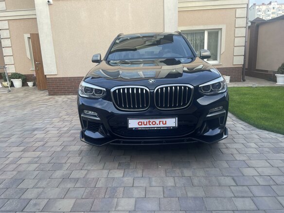 2019 BMW X3 M40d III (G01), чёрный, 5000000 рублей