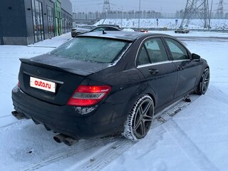 2007 Mercedes-Benz C-Класс 280 III (W204), чёрный, 1100000 рублей, вид 4
