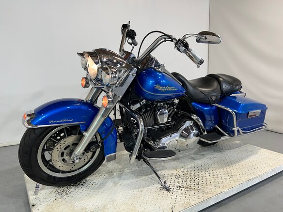 1996 Harley-Davidson Road King, синий, 510000 рублей - вид 6