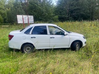 2018 Lada (ВАЗ) Granta I, белый, 320000 рублей, вид 2
