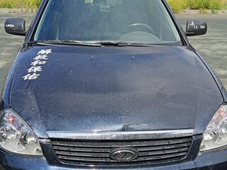 2007 Lada (ВАЗ) Priora I, чёрный, 177000 рублей, вид 1