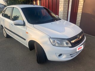 2014 Lada (ВАЗ) Granta I, белый, 450000 рублей, вид 3