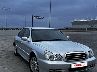 2009 Hyundai Sonata ТагАЗ IV (EF) Рестайлинг, серебристый, 650000 рублей, вид 3