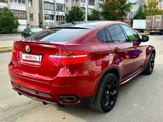 2009 BMW X6 50i 6-speed I (E71), красный, 1900000 рублей, вид 4