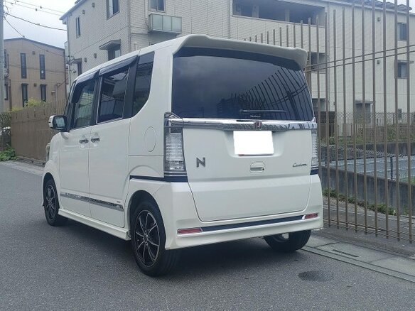 2017 Honda N-BOX I Рестайлинг, белый - вид 5