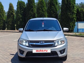 2017 Lada (ВАЗ) Granta I, серебристый, 550000 рублей, вид 2