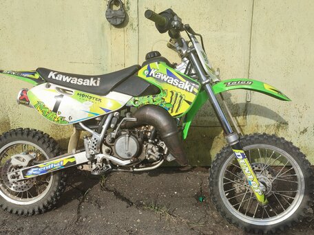 2015 Kawasaki KX 65, зелёный, 170000 рублей, вид 3
