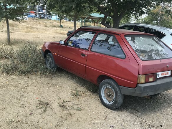 1996 ЗАЗ 1102 «Таврия» 110207, красный, 125000 рублей - вид 1